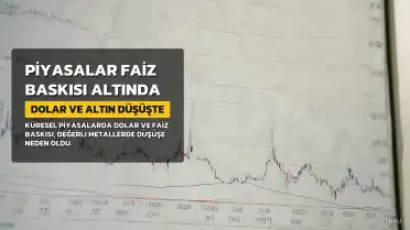 Küresel Piyasalarda Dolar ve Faiz Baskısı: Altın ve Gümüş Değer Kaybetti