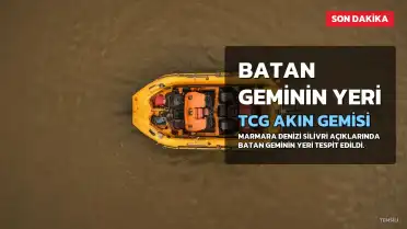 Marmara Denizi'nde Batan Geminin Yeri Tespit Edildi
