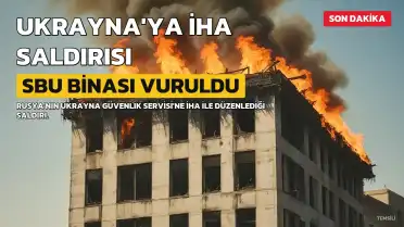 Rusya'dan Ukrayna Güvenlik Servisi'ne İHA Saldırısı: 5 Yaralı