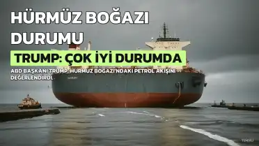 Trump: Hürmüz Boğazı Petrol Akışı Açısından "Çok İyi Durumda"