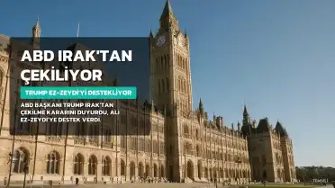 ABD Başkanı Trump: Irak'tan Çekiliyoruz, Ali ez-Zeydi'yi Destekliyoruz
