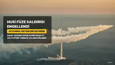 Arap Koalisyonu, Suudi Arabistan'a Yönelik Husi Füze Saldırısını Engelledi