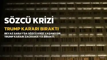 Beyaz Saray Sözcüsü Zacharia'nın Görevinden Ayrılacağı İddiası: Trump Kararı Kendisine Bıraktı