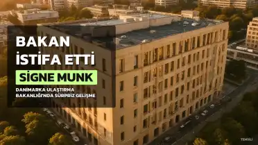 Danimarka'da Sürpriz İstifa: Ulaştırma Bakanı Munk Görevden Ayrıldı, Yerine Dehnhard Atanacak
