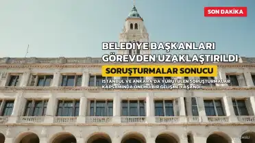 Eyüpsultan Belediye Başkanı Mithat Bülent Özmen ve Ataşehir Belediye Başkanvekili Görevden Uzaklaştırıldı