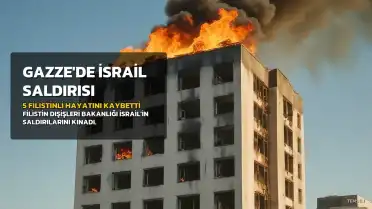 Filistin, Gazze'de 5 Filistinlinin Ölümüne Neden Olan İsrail Saldırısını Kınadı