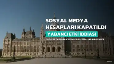 İsrail'de Şin-Bet, Yabancı Etki İddiasıyla Sosyal Medya Hesaplarını Kapattı