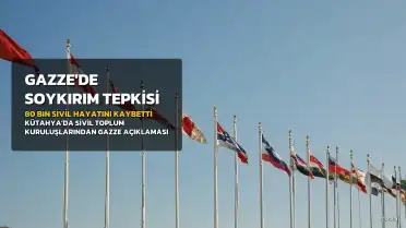 Kütahya'dan Gazze Açıklaması: 80 Bine Yakın Sivil Hayatını Kaybetti