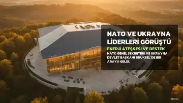 NATO Genel Sekreteri Rutte ve Ukrayna Devlet Başkanı Zelenskiy Brüksel'de Görüştü