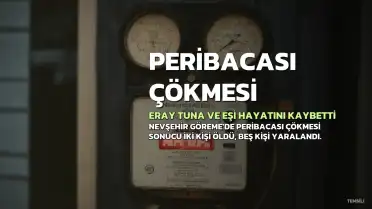 Nevşehir'de Peribacası Çökmesiyle Hayatını Kaybeden Gazeteci E.T. ve Eşi B.T. Defnedildi