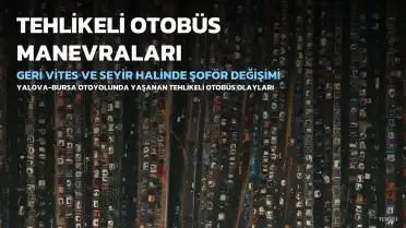 Otobüslerde Tehlikeli Manevralar Facianın Eşiğinden Döndürdü