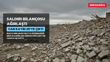 Rus Saldırılarında Pryluky'de Can Kaybı Arttı, Ukrayna Genelinde 20 Kişi Hayatını Kaybetti