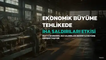 Rusya Ekonomisi İHA Saldırıları Nedeniyle Büyüme Endişesi Taşıyor