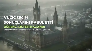 Sırbistan'da Vucic Seçim Yenilgisini Kabul Etti: "Öğrenci Listesi" Yaklaşık 135 Sandalye Alacak