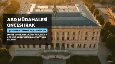 Suriye Cumhurbaşkanı Şara: Irak'a ABD müdahalesinden 10 gün önce girdim