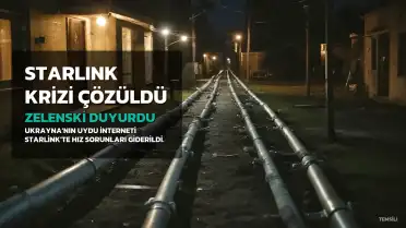 Ukrayna'da Starlink Hız Sorunu Çözüldü
