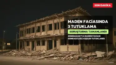 Zonguldak Maden Faciası: 3 Kişi Tutuklandı