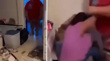 12 Yaşındaki Çocuk Annesine Şiddet Uyguladı