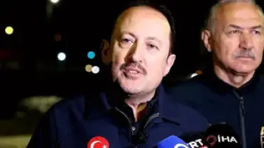 AFAD Başkanı Pehlivan: Almus Barajı'nda Su Seviyesi Artışına Karşı Önlemler Alındı