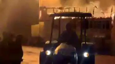 Amasra'da Yangın: Ev, Köy Konağı ve Cami Kül Oldu