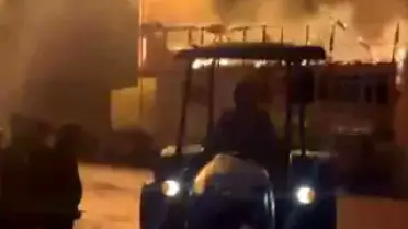 Amasra'da Yangın: Ev, Köy Konağı ve Cami Kül Oldu