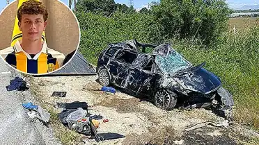 Ankaragücü Futbolcusu F.P. ve Ailesi Bayram Tatili Yolunda Trafik Kazası Geçirdi: 5 Yaralı