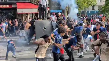 Arsenal'in Golü Sonrası Paris'te Güvenlik Önlemleri Artırıldı