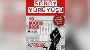 Av. Muhammed Aybars Akdoğan, 19 Mayıs'ta Saray'a Yürüyüş Düzenleyecek