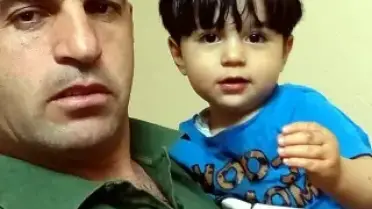 Baba ve Oğlu Kazada Hayatını Kaybetti