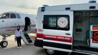 Bilge Bebek, Kalp Rahatsızlığı Nedeniyle Ambulans Uçakla Ankara'ya Nakledildi