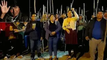 Bolivya'da Morales'in Kaçırılacağına Dair Söylentiler Üzerine Halk Ayaklandı