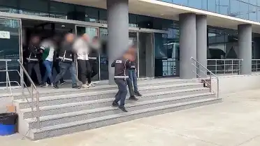 Bursa merkezli organize suç örgütüne şafak baskını: 6 tutuklama