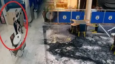 Bursa'da Fenerbahçeliler Derneği'nde Yangın: 2 Çocuk Gözaltında