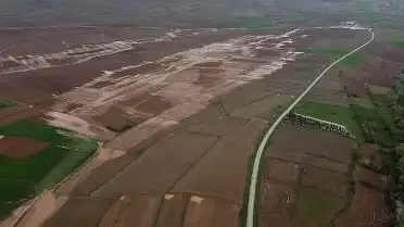Çorum'da Sağanak Sele Neden Oldu, Köylerde Hasar Oluştu