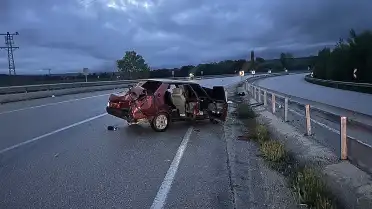 Çorum'da Trafik Kazası: 1 Yaralı