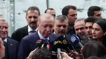 Cumhurbaşkanı Erdoğan Ayasofya'da Cuma Namazı Sonrası Açıklamalarda Bulundu