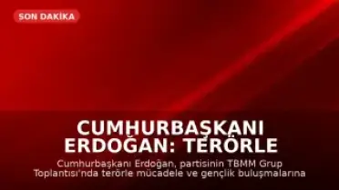Cumhurbaşkanı Erdoğan: Terörle Mücadele Sürecini Tamamlayacağız