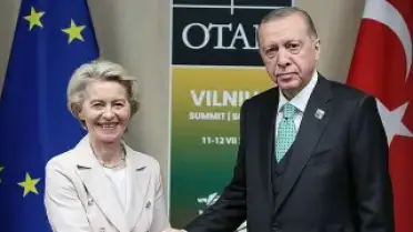 Cumhurbaşkanı Erdoğan ve Ursula von der Leyen Telefonla Görüştü