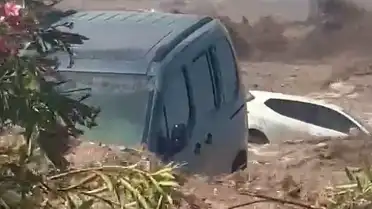 Doğu Akdeniz'de Kuvvetli Sağanak Nedeniyle Sel Baskınları Yaşandı