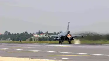 Efes-2026 Tatbikatı İçin F-16'lar Eskişehir'den Havalandı