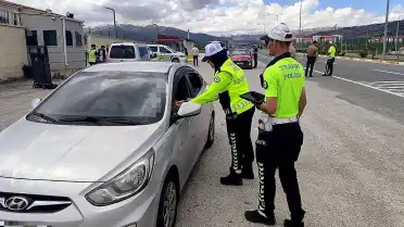 Erzincan'da Kurban Bayramı Nedeniyle Otobüs Denetimleri Yapıldı