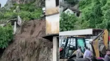 Hatay'da Heyelan: 1 Ölü, 1 Kişi Kurtarıldı