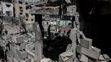 İsrail'in Gazze Saldırısında 4 Filistinli Hayatını Kaybetti, 15 Kişi Yaralandı