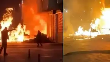 İstanbul'da Bir İş Yerinde Yangın: Çok Sayıda Dükkan Zarar Gördü