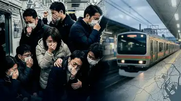 Japonya'da Trende Gizemli Koku Paniği: 10 Kişi Hastaneye Kaldırıldı