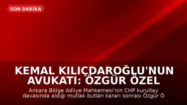 Kemal Kılıçdaroğlu'nun Avukatı: Özgür Özel Aranacak