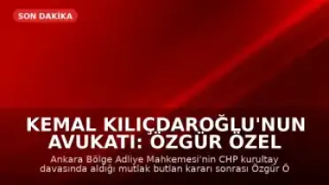 Kemal Kılıçdaroğlu'nun Avukatı: Özgür Özel Aranacak