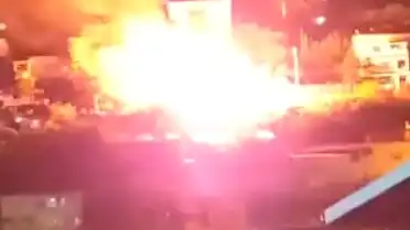 Kocaeli'nin Dilovası İlçesinde Tek Katlı Evde Yangın Çıktı