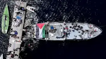 Küresel Sumud Filosu Gazze'ye Hareket Etti