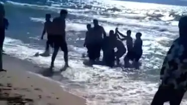 Kuşadası'nda İki Kişi Boğulma Tehlikesi Atlattı